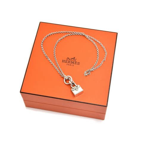 hermes bag necklace|authentic hermes necklaces.